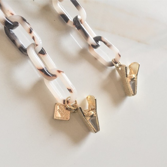 Ivory Tortoise Shell Sunglasses Chain - Picture 3 of 4